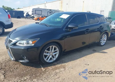 2017 Lexus Ct 200H 200 из США, поврежденный, VIN JTHKD5BH7H2282097